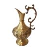 Perzische Koperen Samovar Decoratief Houtskool Theemaker Bloemmotieven 6-Liter