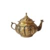 Perzische Koperen Samovar Decoratief Houtskool Theemaker Bloemmotieven 6-Liter