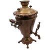 Perzische Koperen Samovar Decoratief Houtskool Theemaker 8-Liter