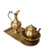 Perzische Koperen Samovar Decoratief Houtskool Theemaker 3-Liter