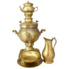 Perzische Koperen Samovar Decoratief Houtskool Theemaker 4,5-Liter