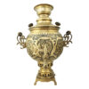 Perzische Koperen Samovar Decoratief Houtskool Theemaker Handgemaakt