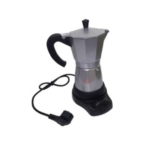 Elektrische Moka Pot Koffiepercolator – 6-Kops Capaciteit