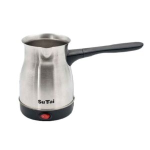 Elektrische Stalen Koffiepercolator voor Thuis & Kantoor