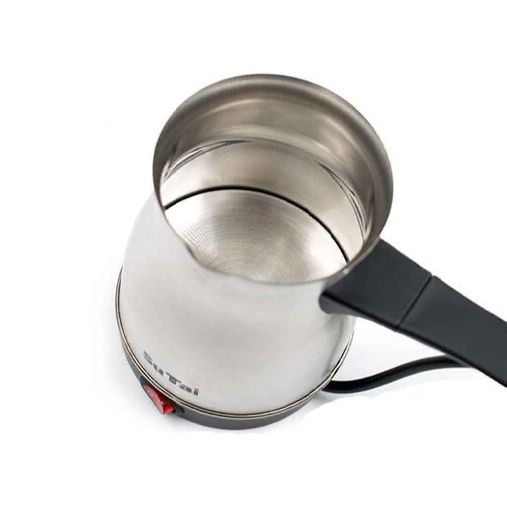 Elektrische Stalen Koffiepercolator voor Thuis & Kantoor