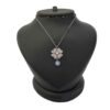Zilveren Ketting – Clover Boze Oog Ontwerp