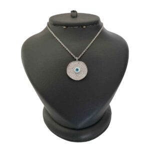 Zilveren Ketting – Hanieh Boze Oog Thema