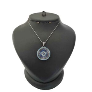 Zilveren Ketting – Nahal Boze Oog Thema