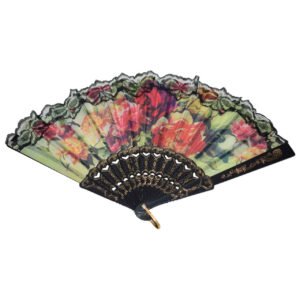 Klassieke opvouwbare waaier – Vintage Spaans thema