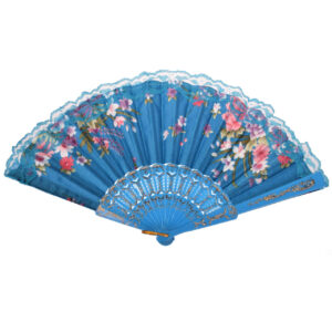 Opvouwbare Bloemen Handwaaier – Compact Koelaccessoire