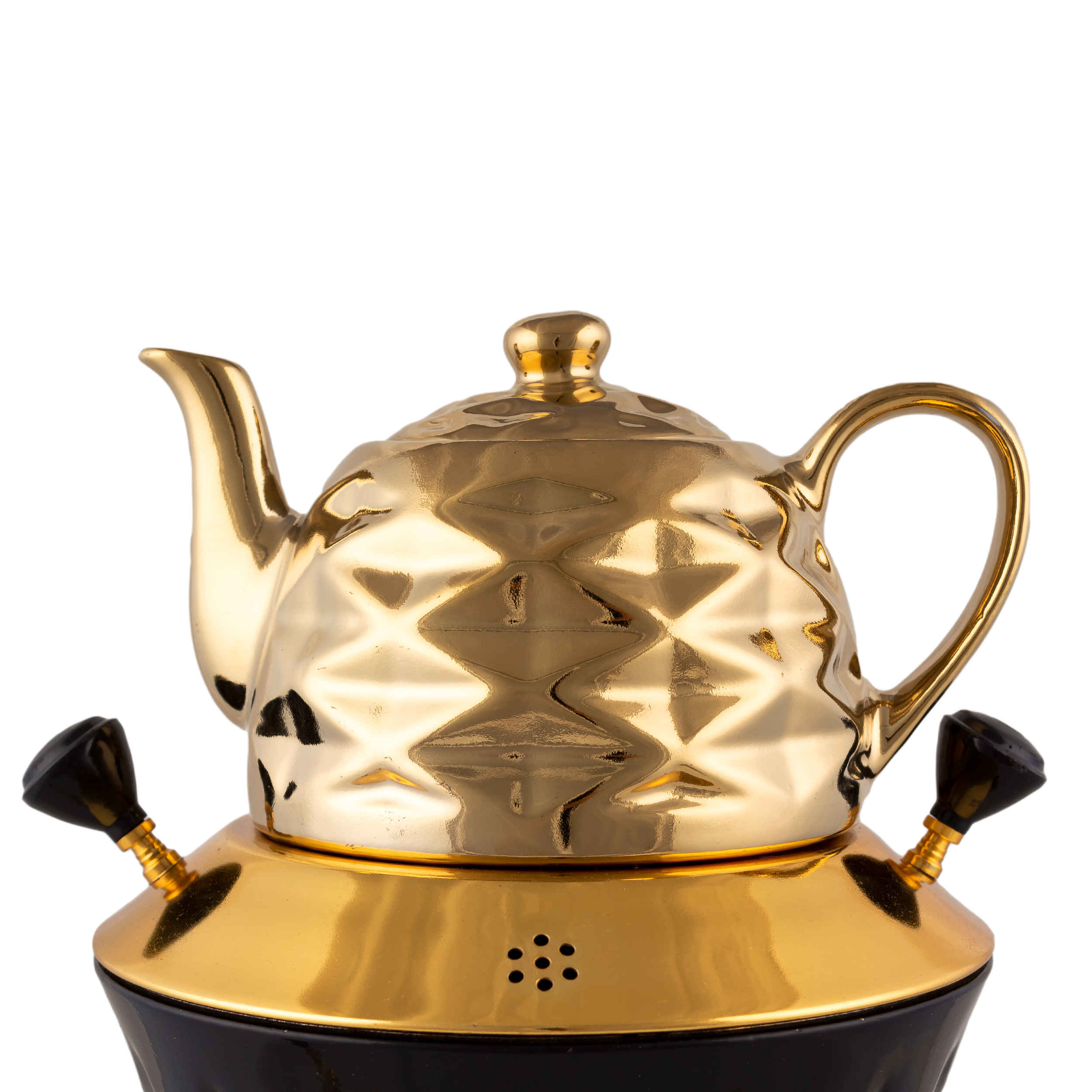 Gas Samovar Theemaker Modern Geometrisch Design Karen 8-Liter