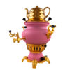 Gas Samovar Theemaker Modern Geometrisch Design Adasi 6-Liter