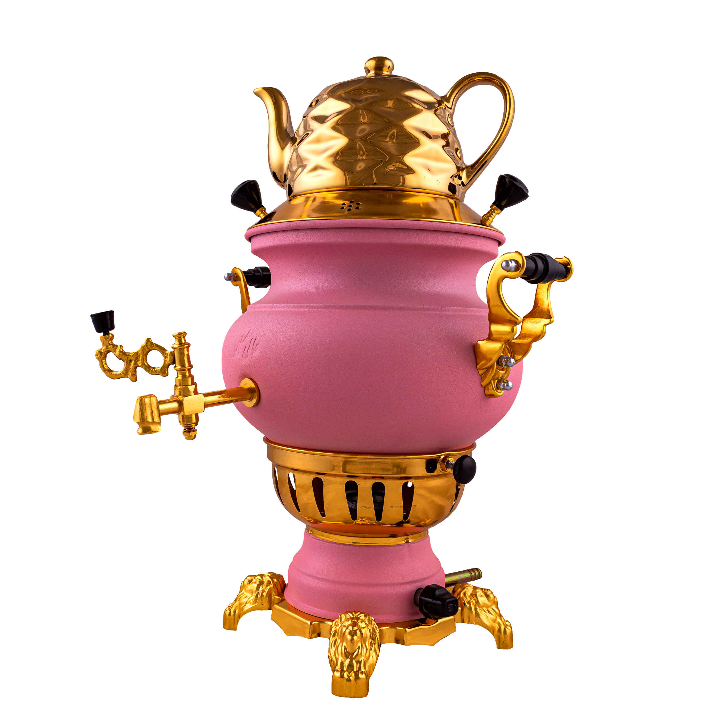Gas Samovar Theemaker Modern Geometrisch Design Adasi 6-Liter