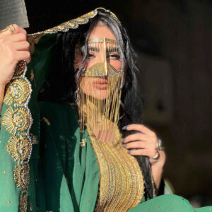 Handgemaakt Battoulah Masker – Golf Burqa Nahid Model