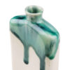 Aardewerken knopvaas met Drip Glaze-ontwerp, handgemaakt, Katrin-model voor decoratieve elegantie