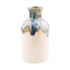 Handgemaakte deco-aardewerken knopvaas met Drip Glaze-ontwerp, Taranom-model voor een moderne boho-look
