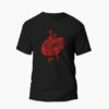 Islamitisch T-shirt voor moslims, zwart, Hoessein-kalligrafie
