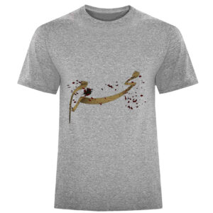 Islamitisch T-Shirt voor Moslims – Grijs Muharram Calligrafie