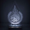 Islamitische 3D LED Nachtlamp – Throne Verse