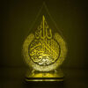 Islamitische 3D LED Nachtlamp – Throne Verse
