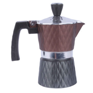 Moka Pot Espresso Maker – Caffettiera Bruin 2-Kops