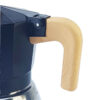 Ruppel espressopotje - Klassieke Italiaanse moka pot, 3 kops