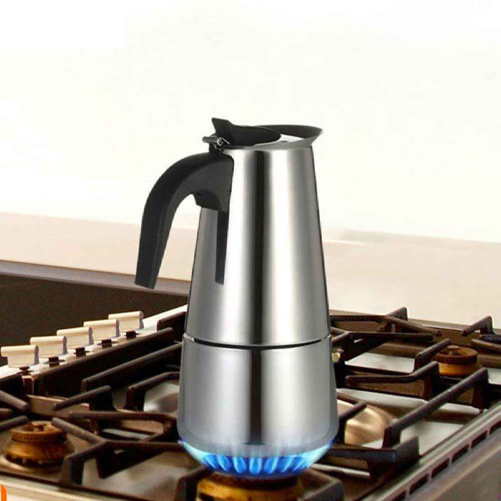 Unico Life espressopotje – Klassieke Italiaanse moka pot, 4 kops