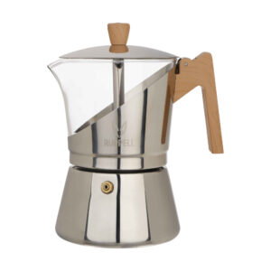Moka Pot Espresso Maker – Rupple Zilver 6-Kops