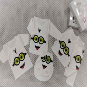 Babykleding Set – 5-delig met Minions Patroon