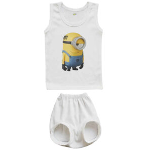 Babykleding Set – Minions Rompertje & Shorts voor Jongens en Meisjes