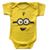Babykleding Set – Korte Mouwen Onesie & Shorts Model Minions