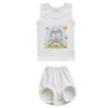 Babykleding Set – Rompertje & Shorts Model Liefdes Eenhoorns