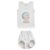 Babykleding Set – Rompertje & Shorts met Babyjongen Design