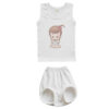 Babykleding Set – Rompertje & Shorts met Babimeisje Design
