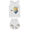 Babykleding Set – Rompertje & Shorts met Minions Patroon