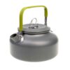 Lichtgewicht Grijze Outdoor Camping Ketel – Ideaal voor Kampvuur