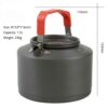 Lichtgewicht 1,5-Liter Outdoor Camping Ketel Model Fire-Maple – Geschikt voor Kampvuur