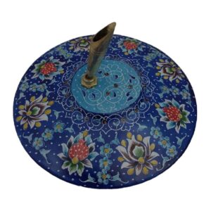 Floral Harmony – Koperen Bureauhouder Minakari