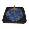 Blooming Style – Perzische Minakari Koperen Houder met Bloemdetails