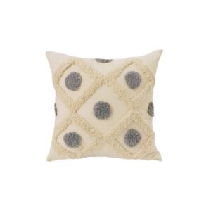 Punch Needle Kussenhoes – Geborduurd Geometrisch Design