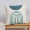 Punch Needle Kussenhoes – Geborduurd Abstract Patroon Nila