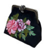 Clutch Handtas met Lintenborduurwerk – Fluweel met Navazesh Design