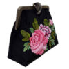 Clutch Handtas met Lintenborduurwerk – Fluweel met Navazesh Design
