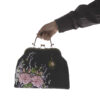 Clutch Handtas met Lintenborduurwerk – Fluweel met Reyhan Design