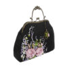 Clutch Handtas met Lintenborduurwerk – Fluweel met Reyhan Design