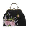 Clutch Handtas met Lintenborduurwerk – Fluweel met Reyhan Design
