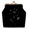 Clutch Handtas met Lintenborduurwerk – Fluweel met Sarafraz Design