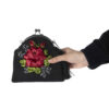 Clutch Handtas met Lintenborduurwerk – Fluweel met Tahoora Design