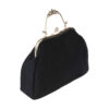 Clutch Handtas met Lintenborduurwerk – Fluweel met Tiara Design
