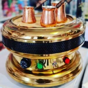Stalen Turkse Zandkoffie Machine – Authentiek